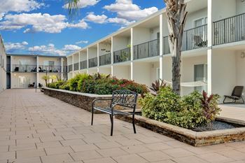 Residential courtyard